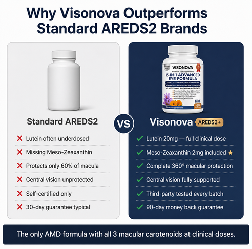 VisoNova feel the relief in no time (15 in 1 Advanced Eye Formula)